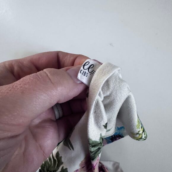 Eyee Kids Headband Bundle - Green Velvet & Floral - Picture 9 of 10